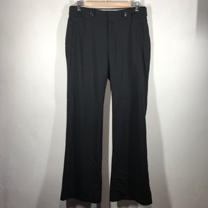 Banana Republic Jackson Fit black dress pants sz 8
